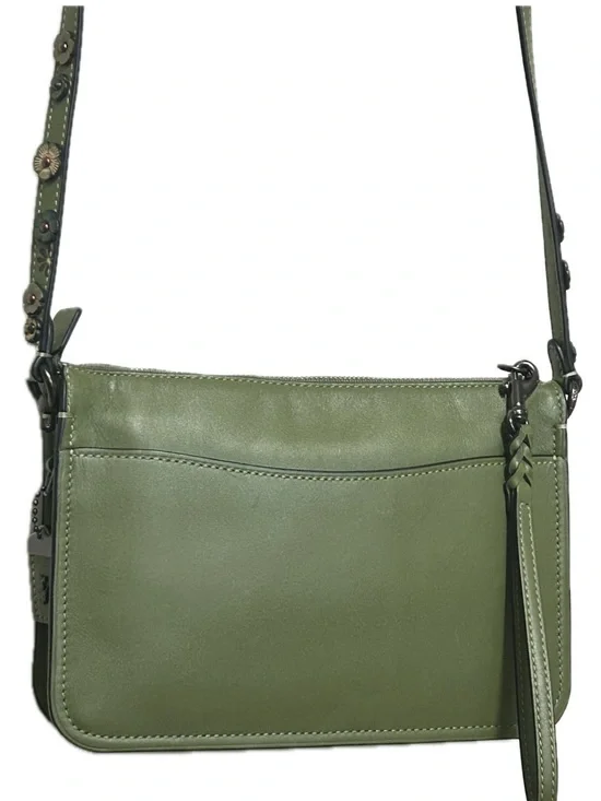 COACH 1941 Tea Rose Soho Glovetanned Leather Wristlet/Crossbody Bag - Picture 2 of 15